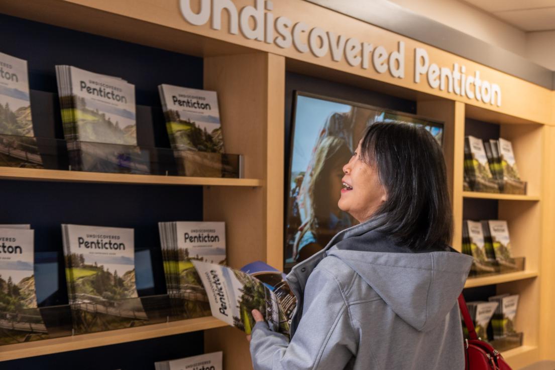 Visit Penticton display