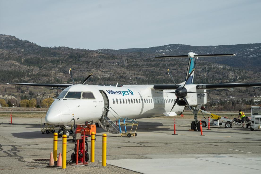 WestJet at YYF