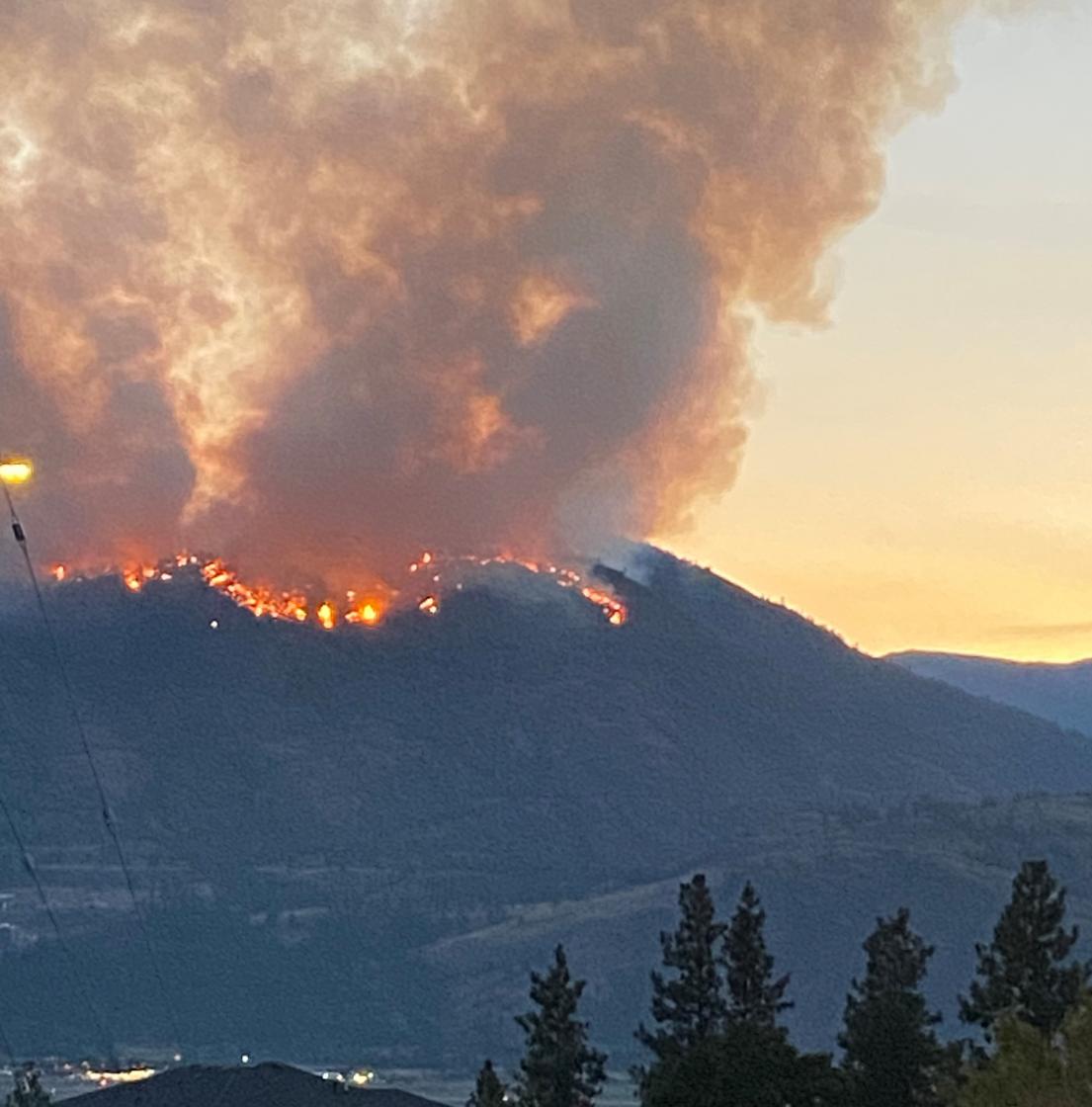 Skaha Creek wildfire